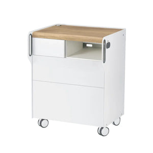 Mueble de Podología "Room Move" - Talla M - Ruck Ruck - Roble - 2-compartimentos-micromotor-derecho-Circle-X