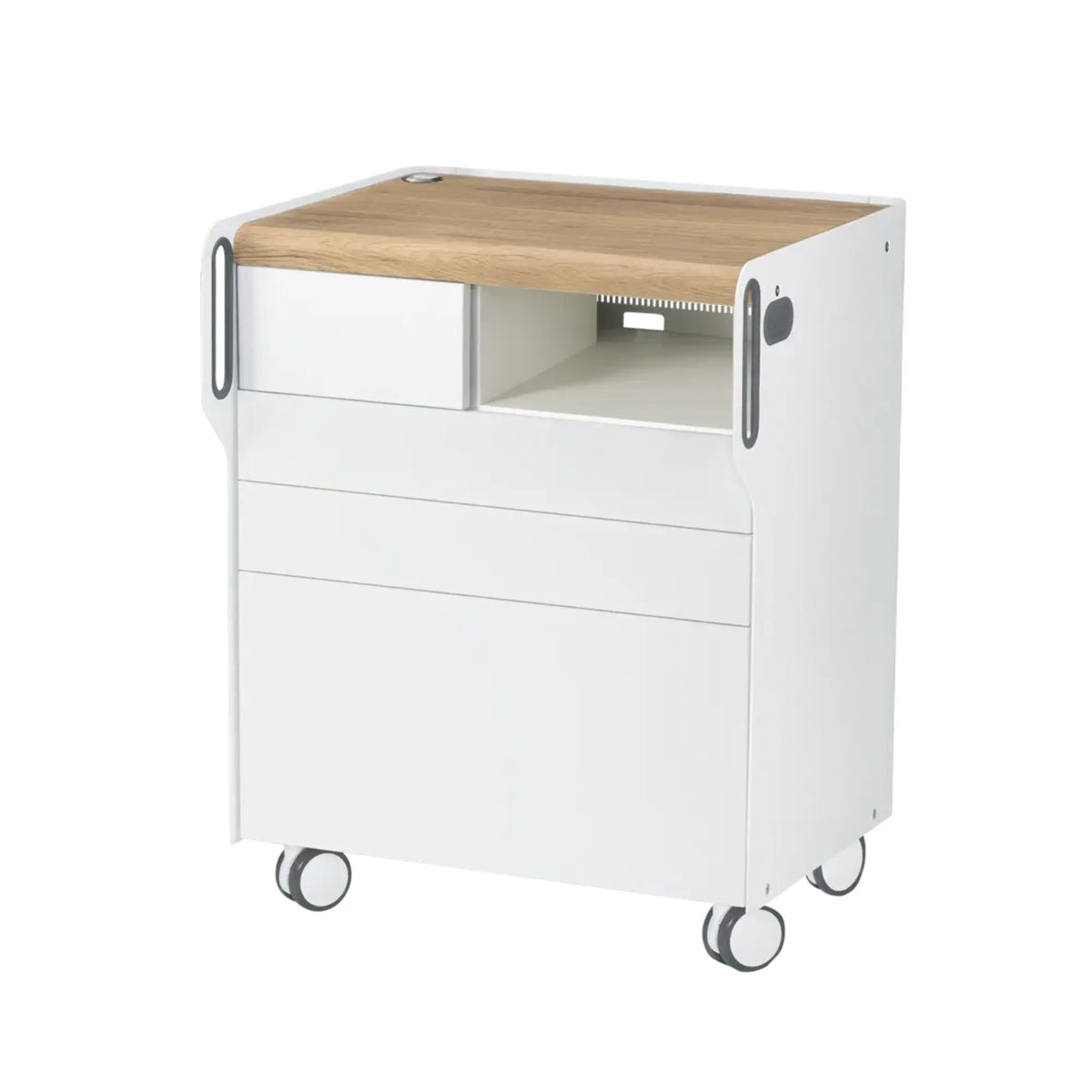 Unidad de Podología "Room Move" - Talla M - Ruck Ruck Roble-3-compartimentos-micromotor-derecho-Circle-X