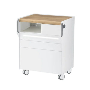 Unidad de Podología "Room Move" - Talla M - Ruck Ruck Roble-3-con-compartimento-micromotor-LED-izquierdo