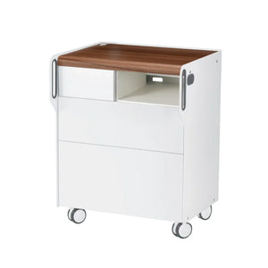 Unidad de Podología "Room Move" - Talla M - Ruck Ruck - Nogal - 2-compartimentos-micromotor-derecho-Circle-X