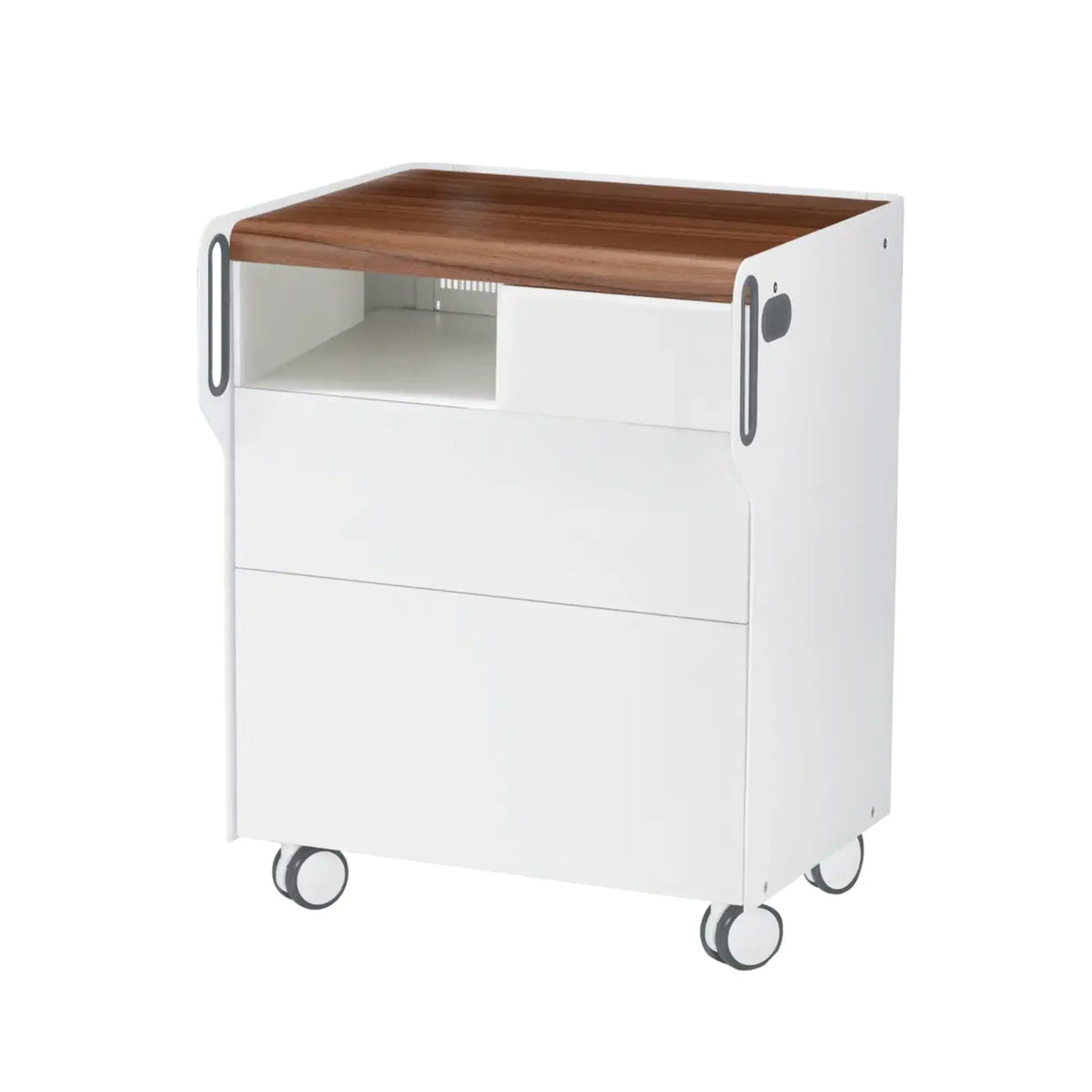 Mueble Podológico "Room Move" - Talla M - Ruck Ruck - Nogal - Micromotor-2-compartimentos-izquierdo-No
