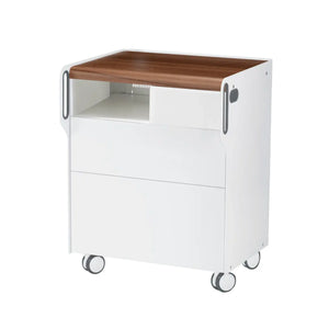 Mueble Podológico "Room Move" - Talla M - Ruck Ruck - Nogal - Micromotor-2-compartimentos-izquierdo-No