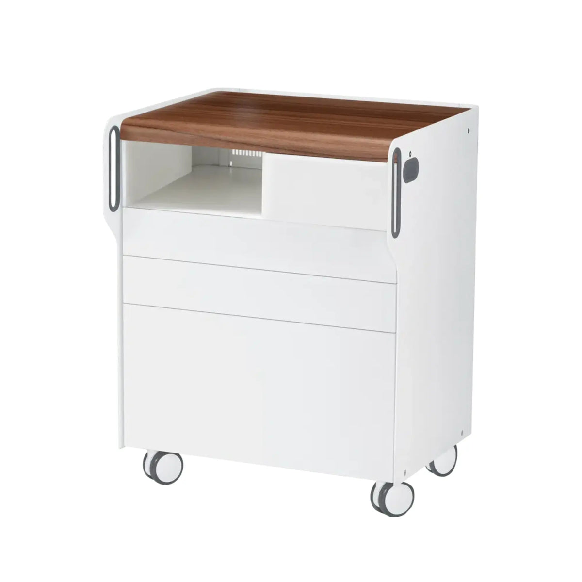 Mueble de Podologia "Room Move" - Talla M - Ruck Ruck - Nogal - Micromotor-3-compartimentos-a-la-izquierda-No