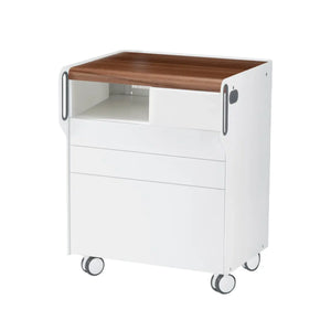 Mueble de Podologia "Room Move" - Talla M - Ruck Ruck - Nogal - Micromotor-3-compartimentos-a-la-izquierda-No