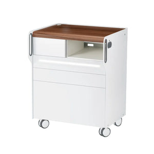 Unidad de Podología "Room Move" - Talla M - Ruck Ruck Nogal-3-con-compartimento-micromotor-LED-derecho