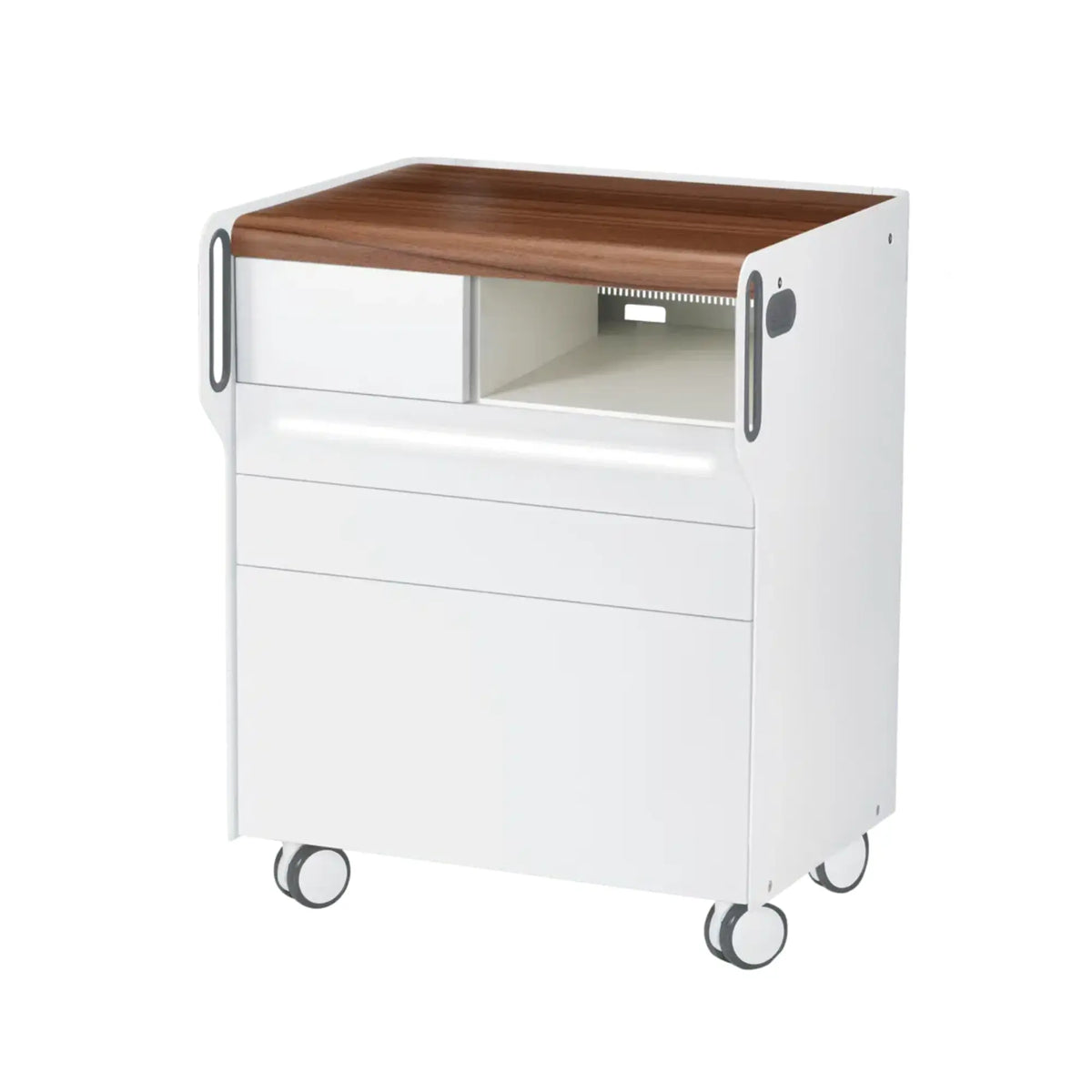 Unidad de Podología "Room Move" - Talla M - Ruck Ruck Nogal-3-con-compartimento-micromotor-LED-derecho