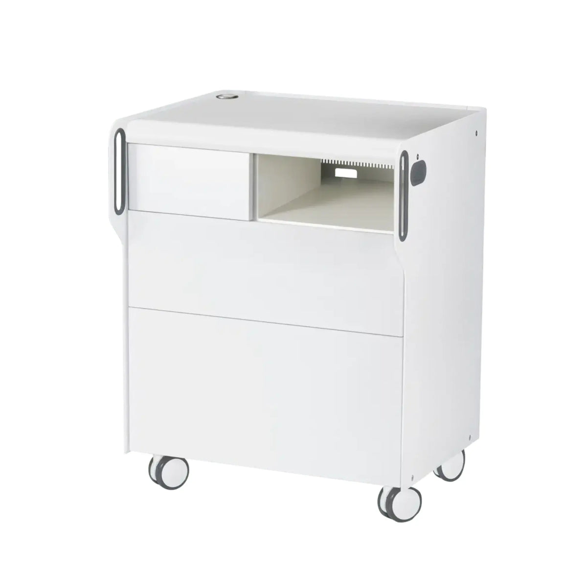 Unidad de Podología "Room Move" - Talla M - Ruck Ruck - Blanco - 2-compartimentos-micromotor-derecho-Circle-X