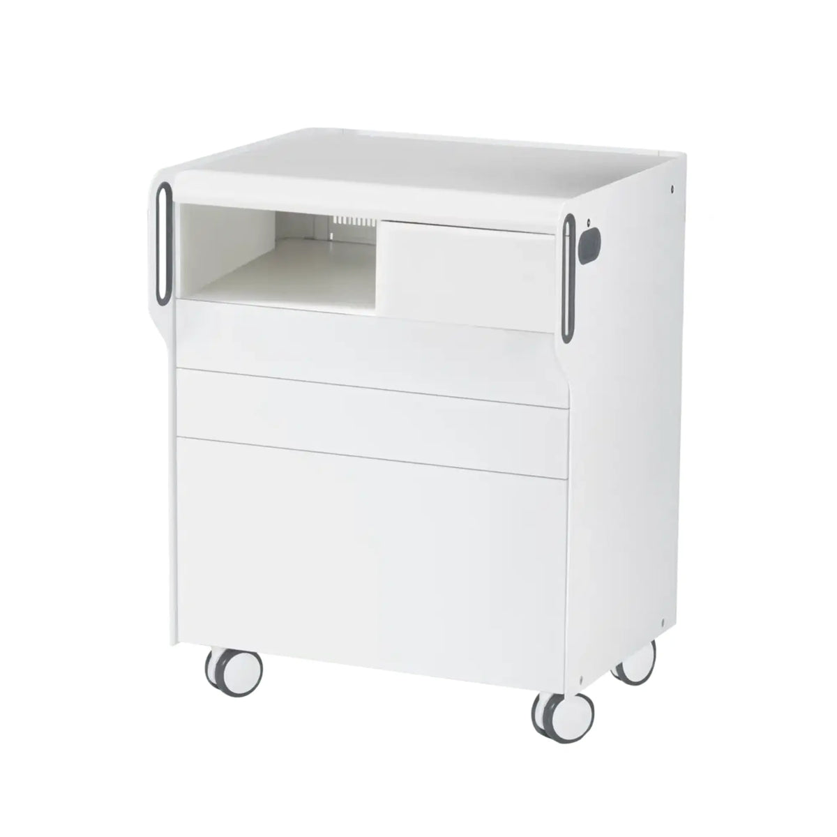 Mueble Podológico "Room Move" - Talla M - Ruck Ruck - Blanco - Micromotor-3-compartimentos-izquierdo-No