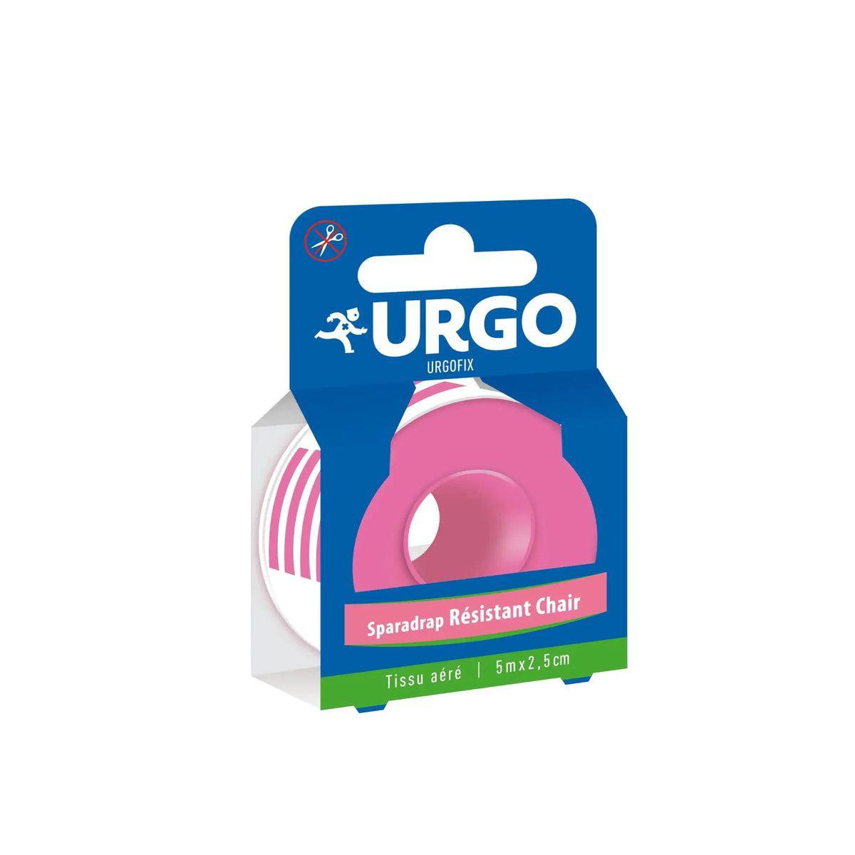 Urgofix - Resistant Plaster - Flesh - 5 m x 2.5 cm - Urgo Urgo 