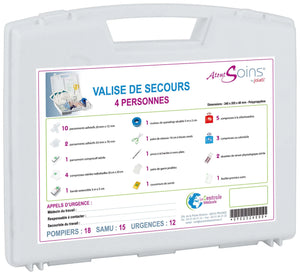 Emergency suitcase for 4 people - Joleti - My Podologie