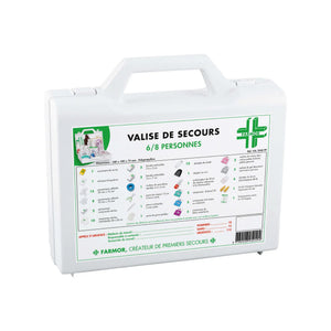 Emergency suitcase for 6 to 8 people - Farmor - My Podologie