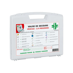 Vehicle emergency suitcase - 2 to 4 people - Farmor - My Podologie