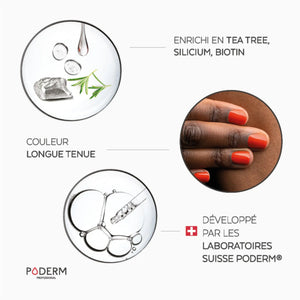 TEA TREE varnish - 8ml - Color Care - Poderm Professional