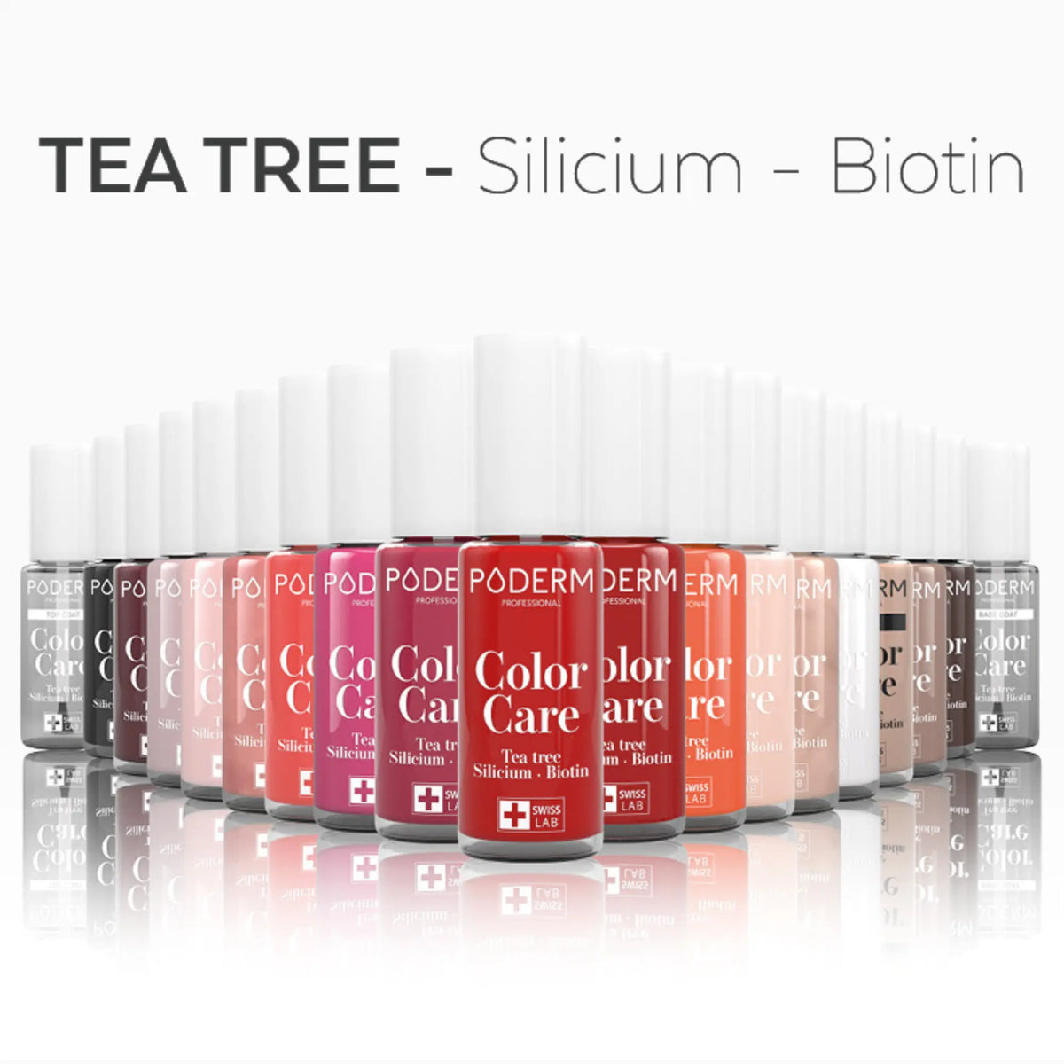 TEA TREE varnish - 8ml - Color Care - Poderm Professional