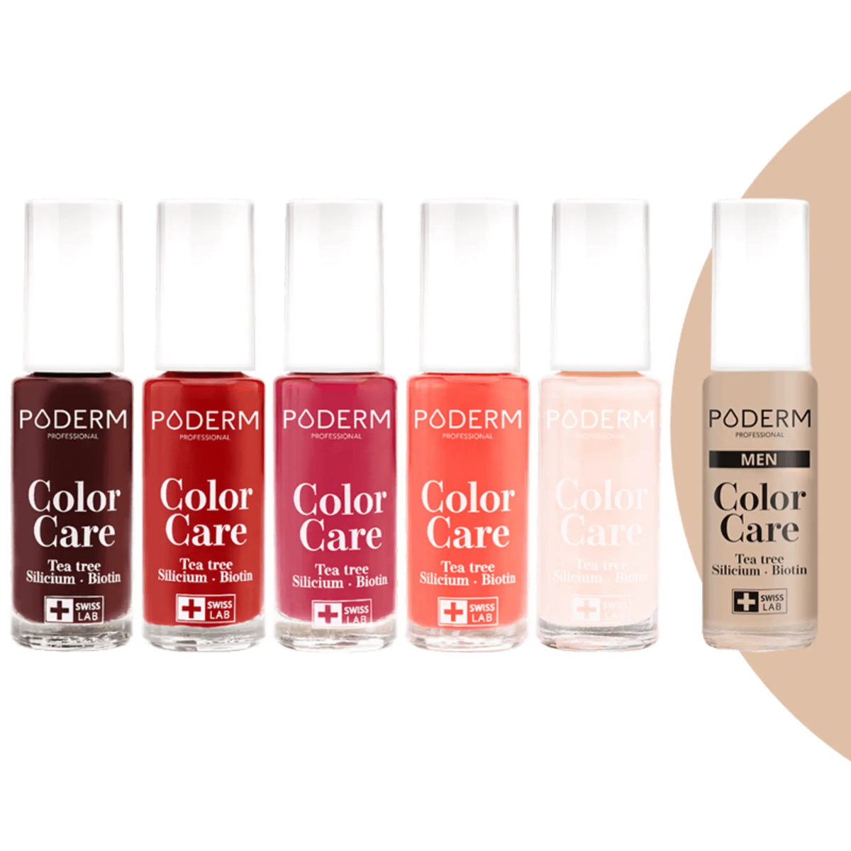 TEA TREE varnish - 8ml - Color Care - Poderm Professional