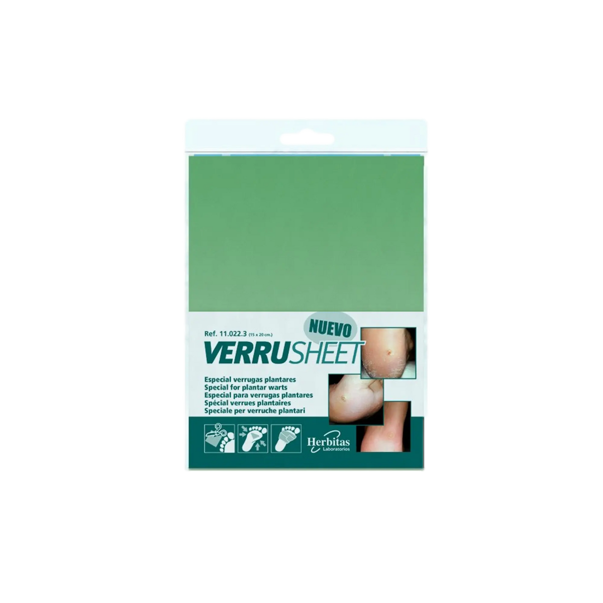 Verrusheet - Adhesive bandage plate - 15 cm x 20 cm - My Podiatry