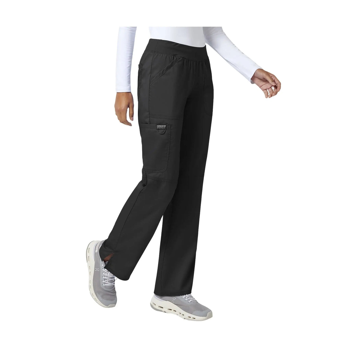 Villeurbanne - Pantalon droit taille mi-haute - Femme - Cherokee Cherokee Authentic Workwear 