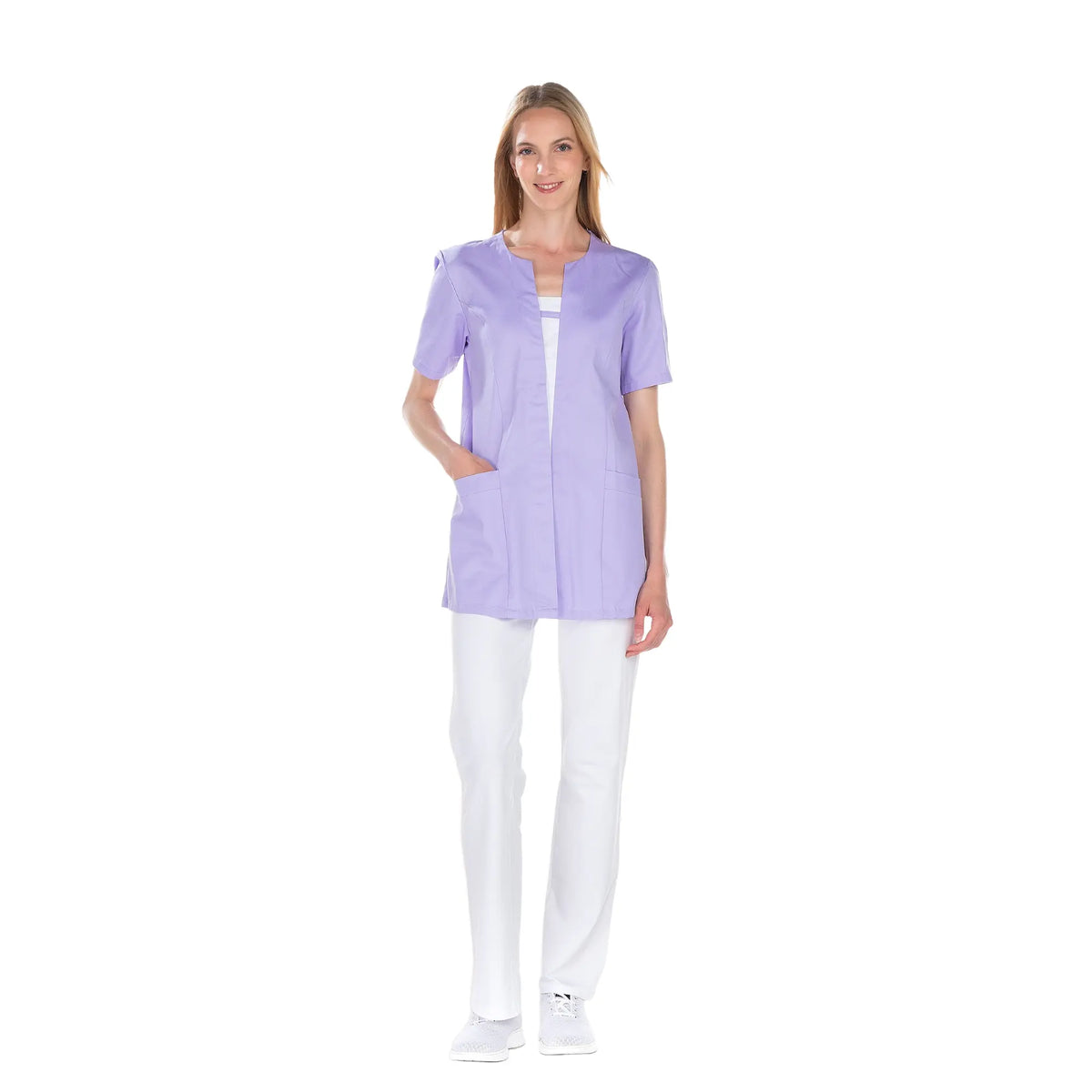 Violeta - Túnica - Manga corta - Mujer - 75 cm 