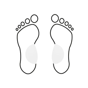 Internal concave sponge arch - Shore 35-40 - White
