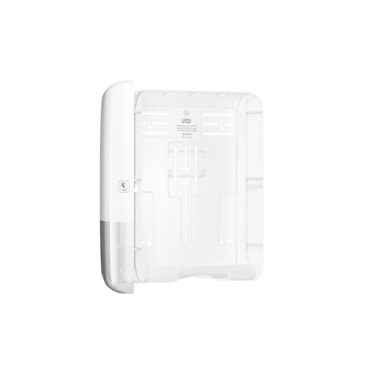 White paper towel dispenser - H3 system - C/Z folding - Tork - My Podologie