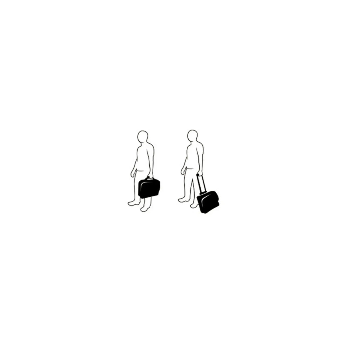 Maleta HOVI Elite Bags - Con Ruedas - Gris/azul - My Podologie
