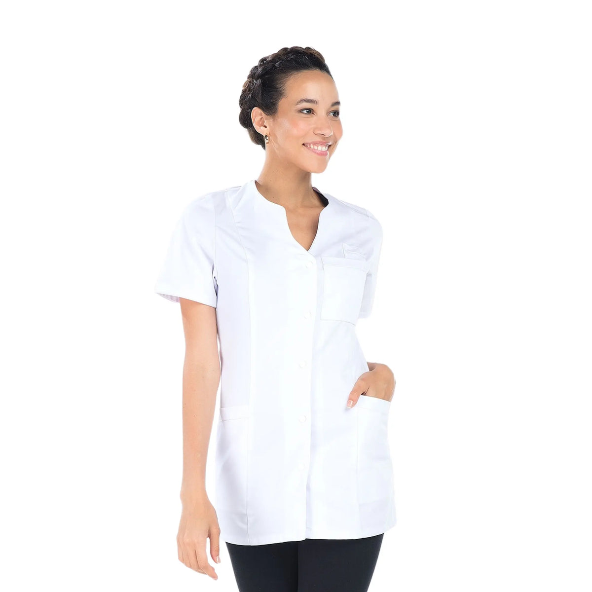 Éléna - Tunic - Short Sleeves - Women - 75 cm 