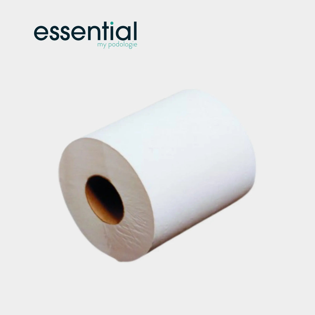 6 bobinas de papel maxi con desenrollado central - 450 formatos - Pliegues suaves 2 x 18 g/m² - My Podologie